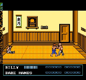 Double Dragon III - The Sacred Stones (USA) screen shot game playing